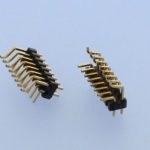 SMT-THR pin header in mixed technology